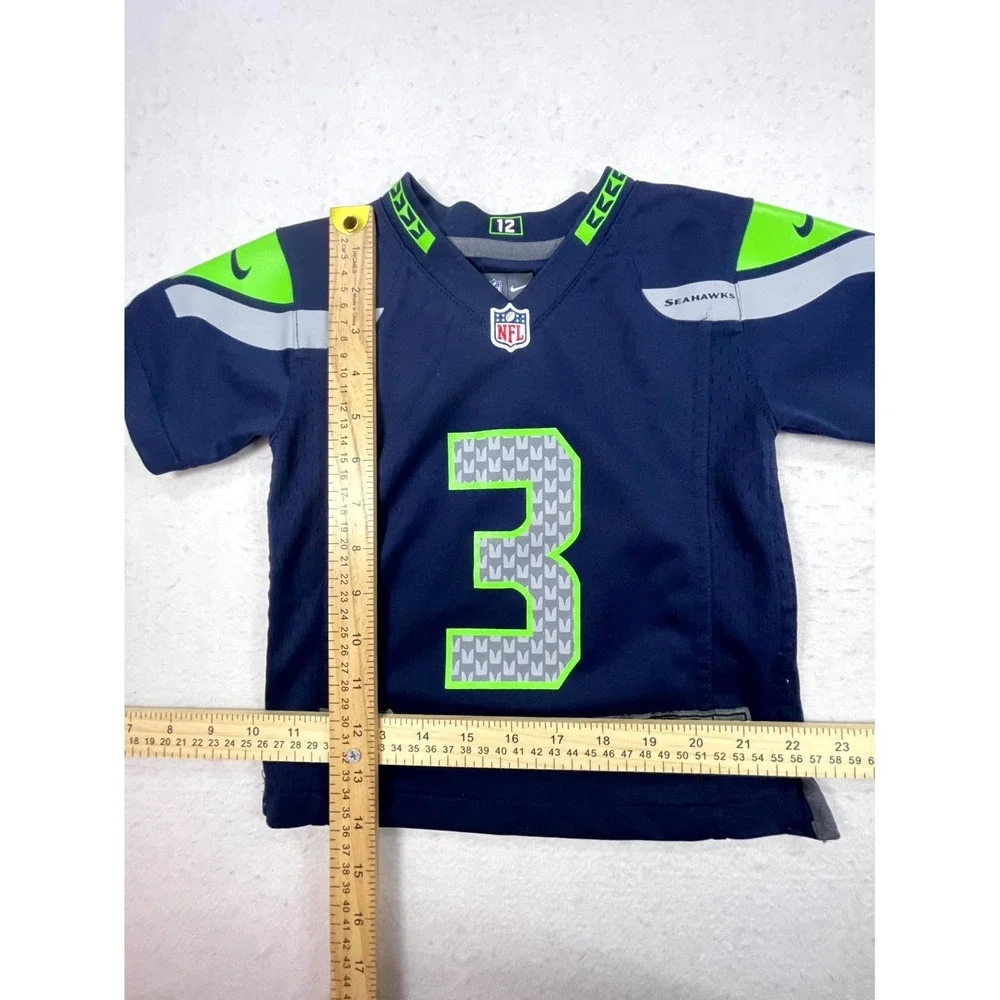 Seattle Seahawks Jersey Toddler 2T #3 Russell Wilson Nike Football‎ NFL On Field